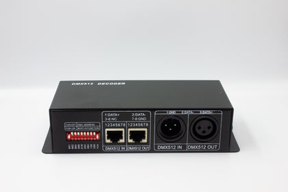 4 Channel DMX LED Controller (12-24v DC Input)